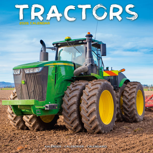 Tractors Calendar 2026