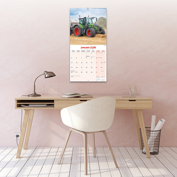 Tractors Calendar 2026