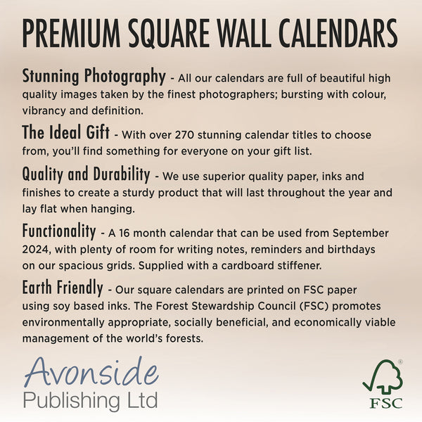 West Highland Terrier Westie Calendar 2025 Avonside Publishing Ltd