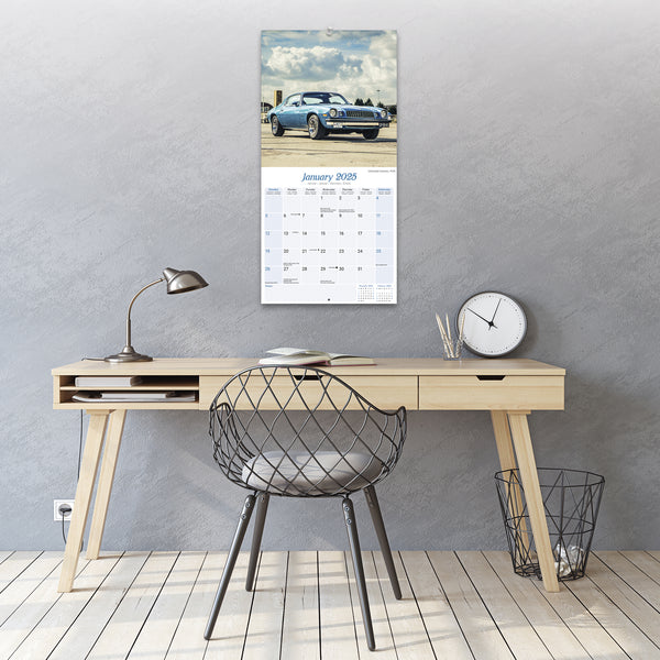 American Classic Cars Calendar 2025