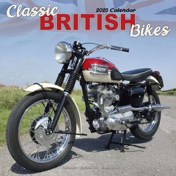 Classic British Bikes Calendar 2025