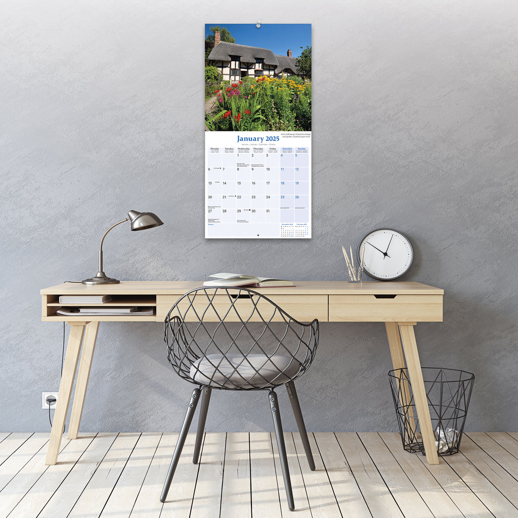 English Gardens Calendar 2025 Avonside Publishing Ltd English Gardens Calendar 2025