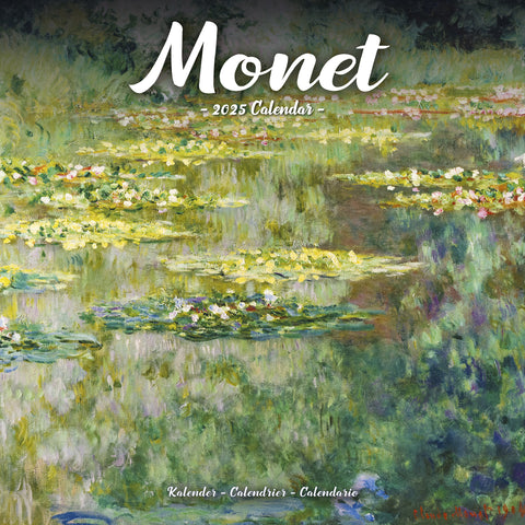 Monet Calendar 2025