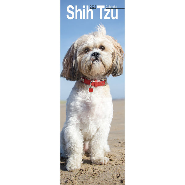 Shih Tzu Calendar 2025 Slimline