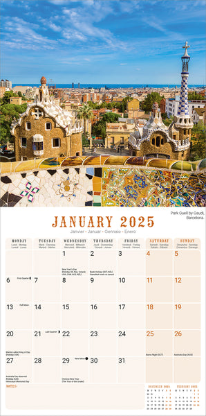 Spain Calendar 2025