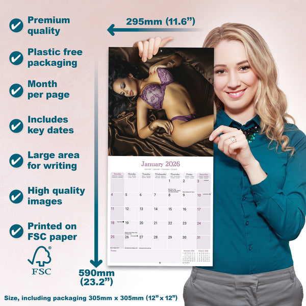 Lingerie Calendar 2026