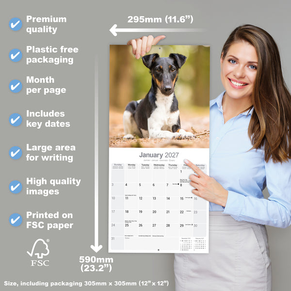 Fox Terrier Calendar 2027