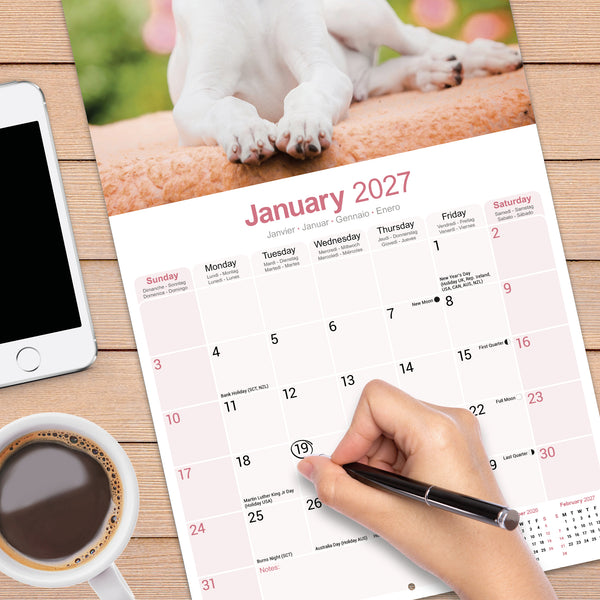 Greyhound Calendar 2027