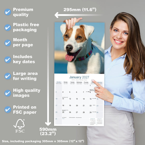 Jack Russell Calendar 2027