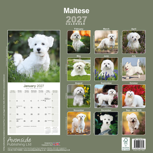 Maltese Calendar 2027