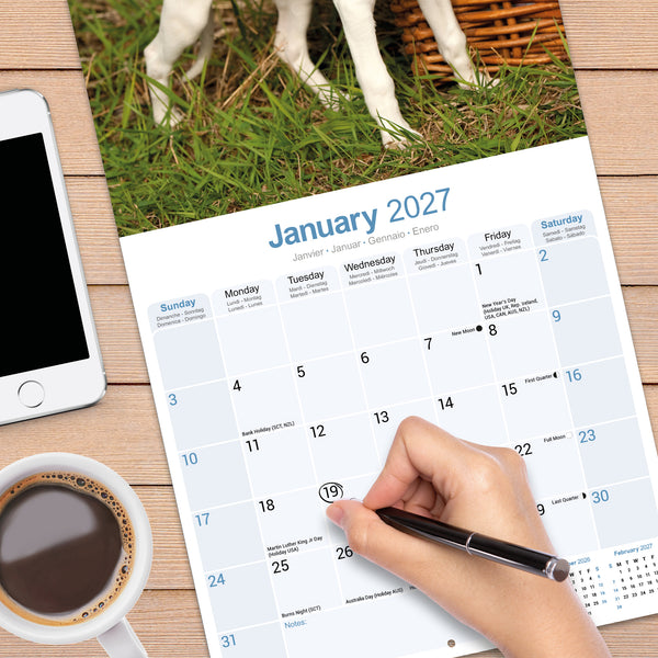 Whippet Calendar 2027