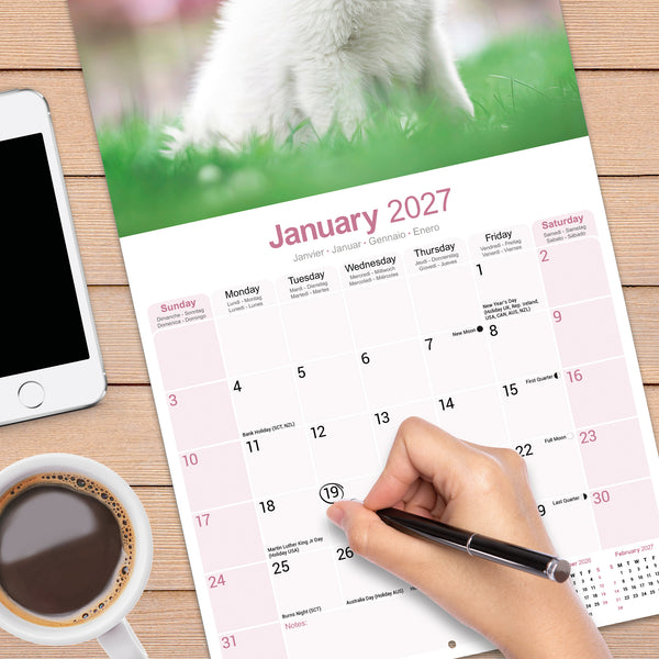 White Shepherd Calendar 2027