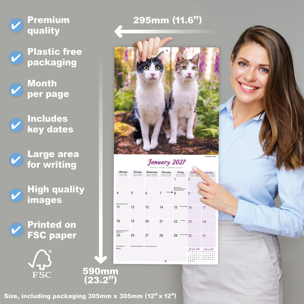 Cats Calendar 2027
