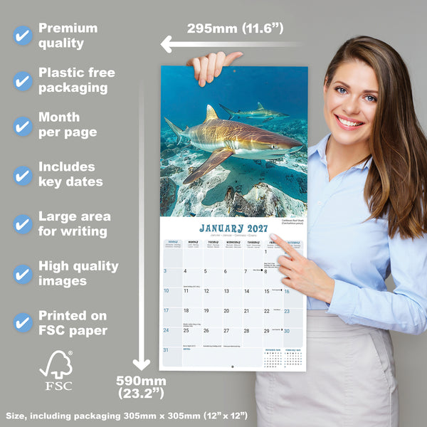 Sharks Calendar 2027