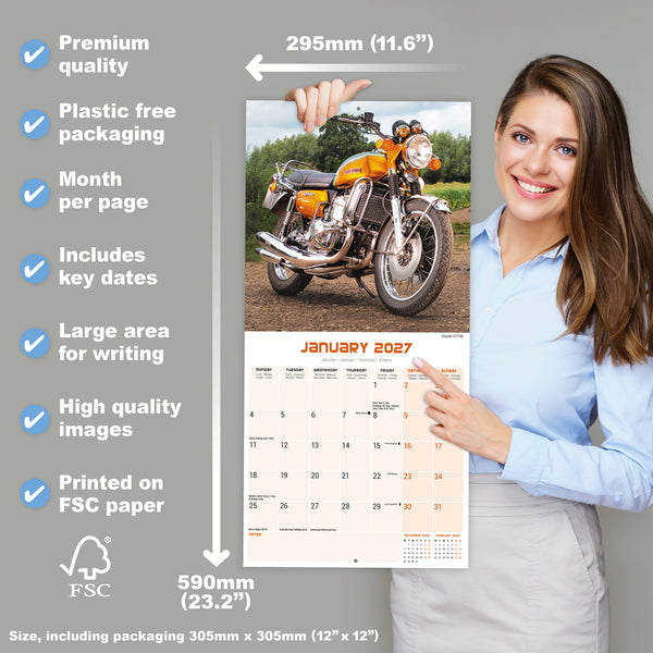 70's Superbikes Calendar 2027