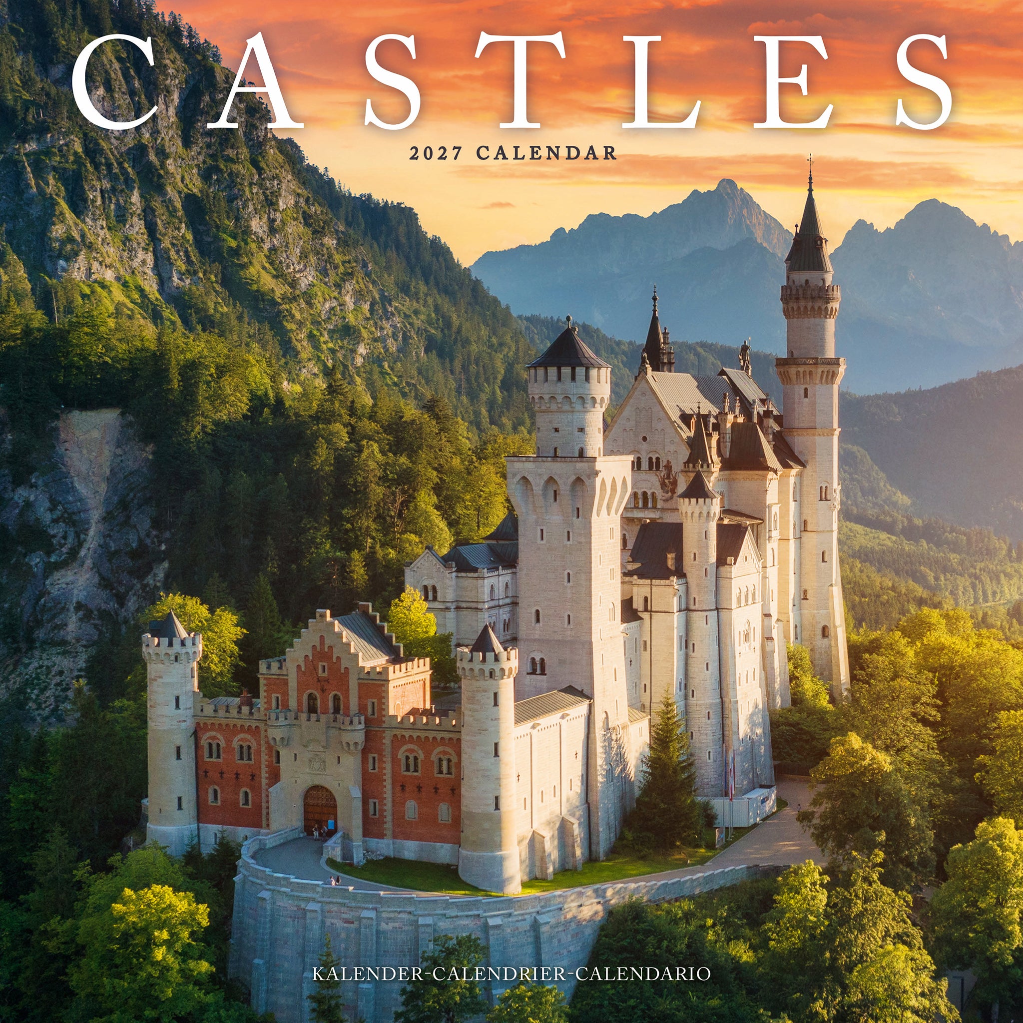 Castles Calendar 2027 – Avonside Publishing Ltd
