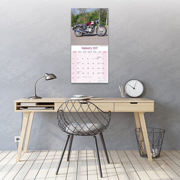 Classic British Bikes Calendar 2027