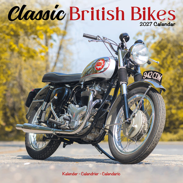 Classic British Bikes Calendar 2027