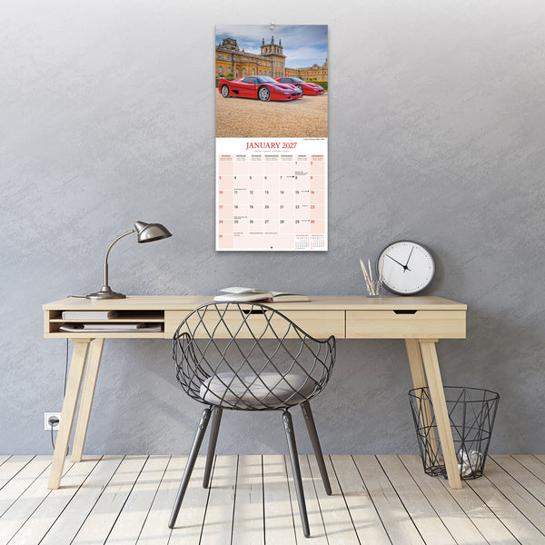 Classic Sports Cars Calendar 2027