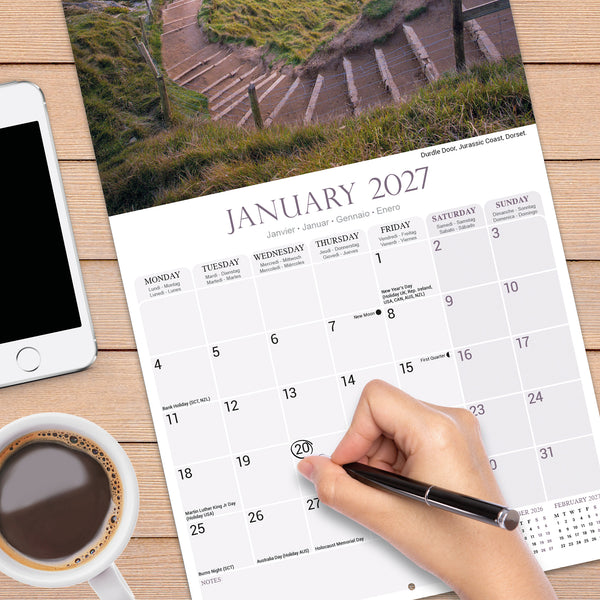 England Calendar 2027
