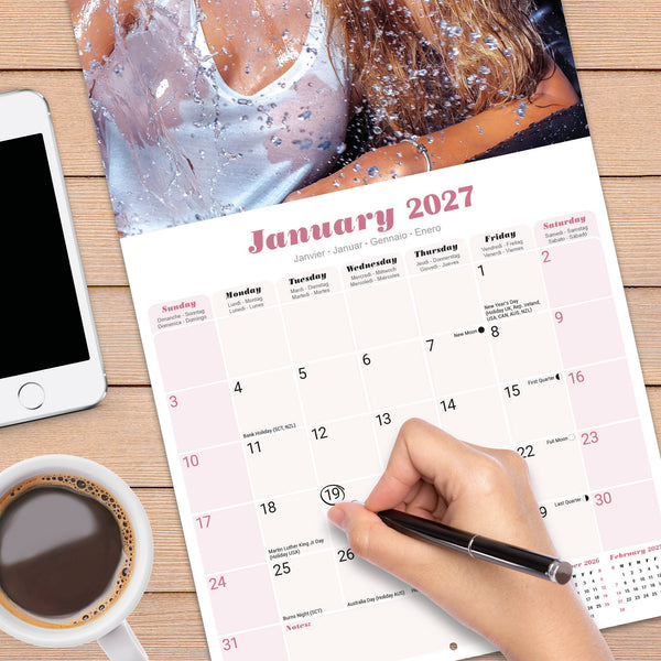 Girls Calendar 2027