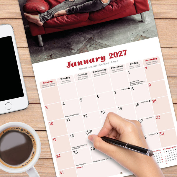 Guys Calendar 2027