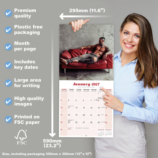 Guys Calendar 2027