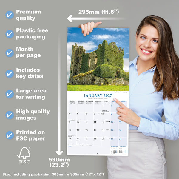 Ireland Calendar 2027