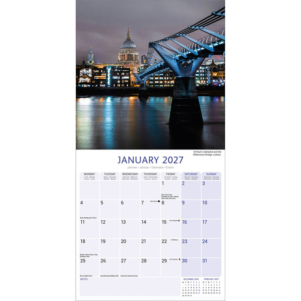London Calendar 2027