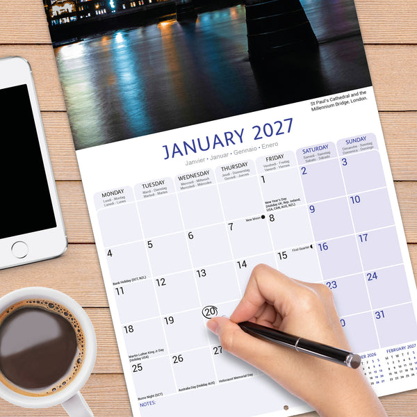 London Calendar 2027