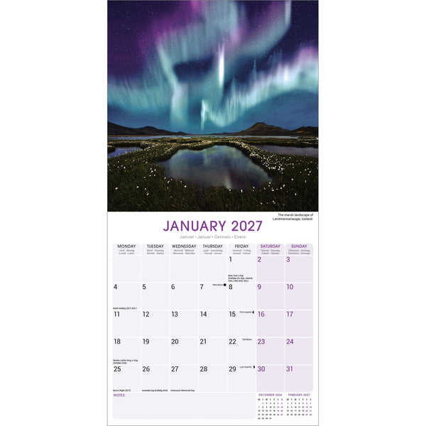 Northern Lights Calendar 2027