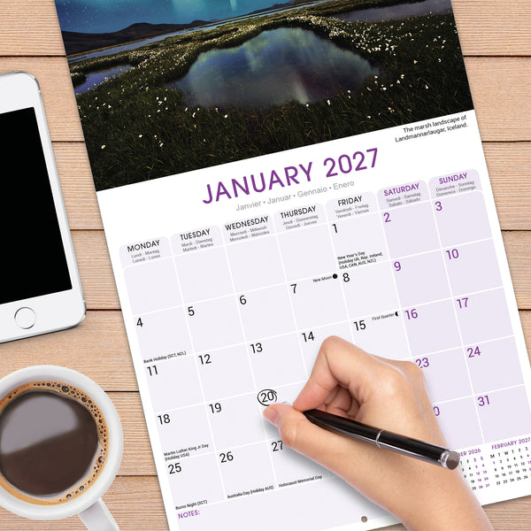 Northern Lights Calendar 2027