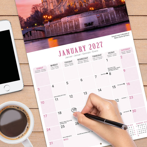 Paris Calendar 2027