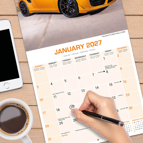 Porsche Calendar 2027