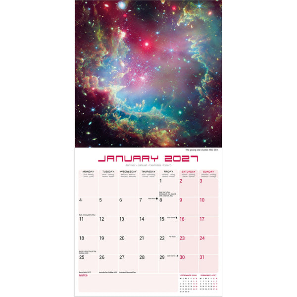 Space Calendar 2027