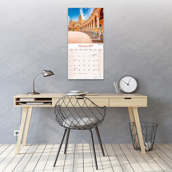 Spain Calendar 2027