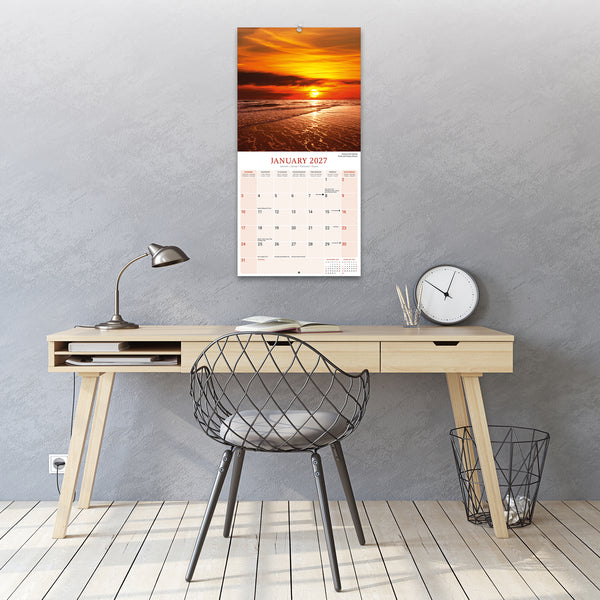 Sunsets Calendar 2027
