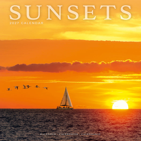 Sunsets Calendar 2027