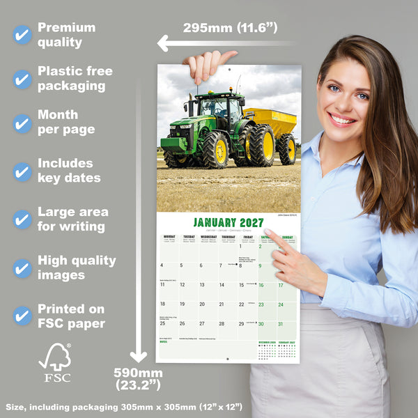 Tractors Calendar 2027