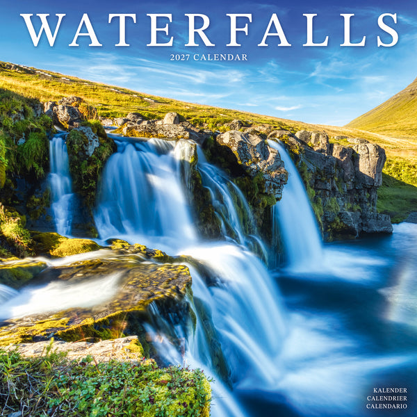 Waterfalls Calendar 2027