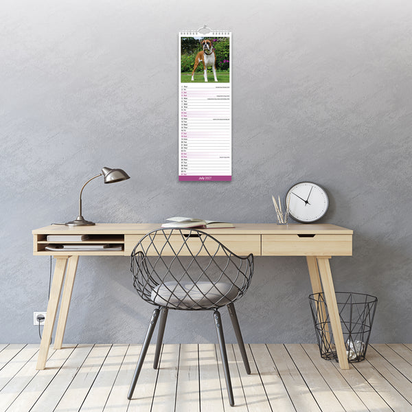 Boxer Calendar 2027 Slimline
