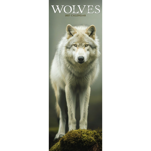 Wolves Calendar 2027 Slimline